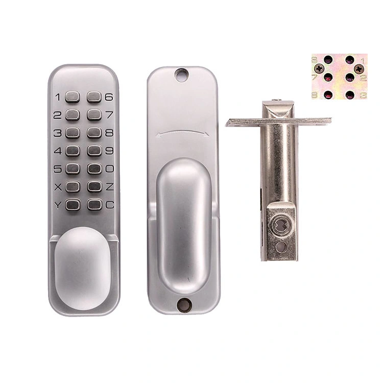 Handle Hardware Zinc Alloy Mechanical Security Door Digital Code Lock