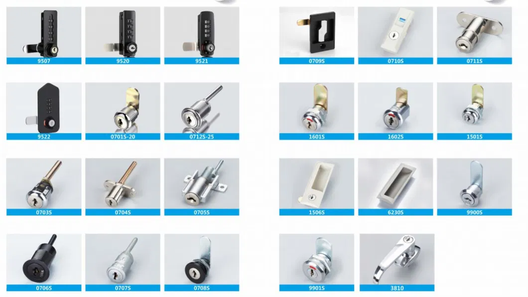 19mm Zinc Alloy Refrigerator Lock